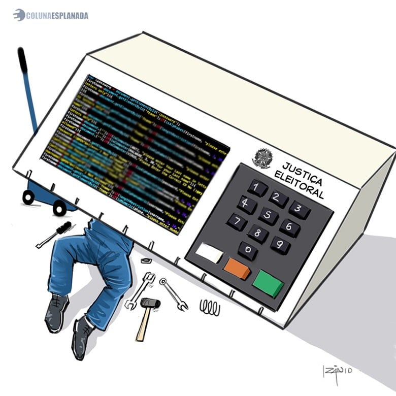 Charge: Izânio Façanha Charge: Izânio Façanha
