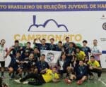 Seleção capixaba é vice-campeã brasileira de handebol masculino