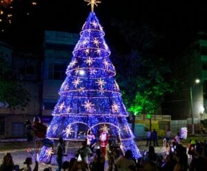 Cachoeiro inaugura decoração de Natal na Praça de Fátima neste domingo (10)