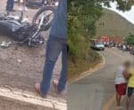 Motociclista morre e dois ficam feridos após acidente em Ibitirama
