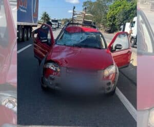 Pedestre morre após ser atropelado por caminhonete na BR-101