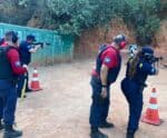 Guardas municipais participam de treinamento de tiro em Cachoeiro