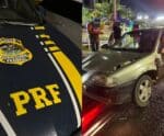 Operação Natal: homem armado e embriagado é preso pela PRF na BR-262
