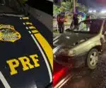 Operação Natal: homem armado e embriagado é preso pela PRF na BR-262