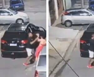 VÍDEO | Policial militar é preso após agredir e matar mulher a tiros policial agride e mata esposa a tiros