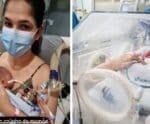 Tristeza! Morre o bebê Théo, um dos sêxtuplos capixabas