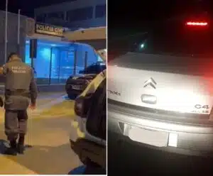 PM prende homem conduzindo carro roubado em Itapemirim PM prende homem conduzindo carro roubado em Itapemirim