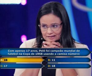 Pernambucana acerta ‘pergunta do milhão’ em programa de Luciano Huck Jullie Dutra - quem quer ser um milionário