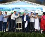 Lula e Casagrande inauguram o Contorno do Mestre Álvaro, na Serra