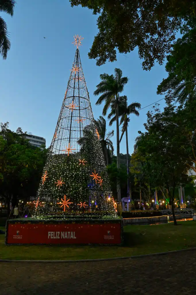 Abertura de comemorações para o Natal no Parque Moscoso