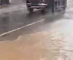 VÍDEO | Chuva rápida provoca alagamento em diversos pontos de Cachoeiro