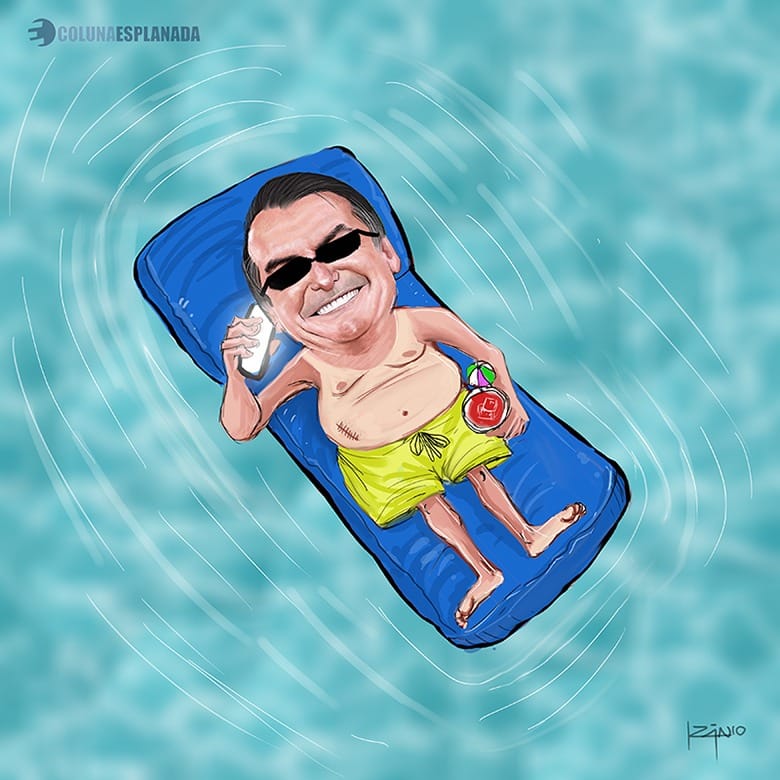 Charge: Izânio Façanha Charge: Izânio Façanha