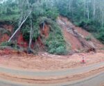 Trecho da BR-262 em Domingos Martins é liberado após deslizamento de terra
