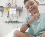 Fabiano Juffu participa de evento em prol de menino com leucemia