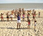 Dançando nas praias! Projeto da aulas de dança nas praias de Anchieta