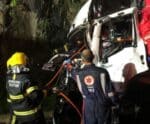 Venda Nova: acidente grave deixa motorista preso às ferragens