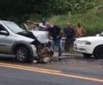 Itapemirim: seis pessoas ficaram feridas em acidente entre dois carros