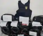 Caixas de som apreendidas durante réveillon no litoral Sul do ES