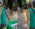 Ex-Malhação viraliza ao ser visto trabalhando como ambulante no Rio