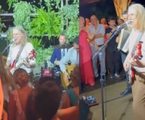 Humberto Gessinger vira cantor de casamento para celebrar festa da filha