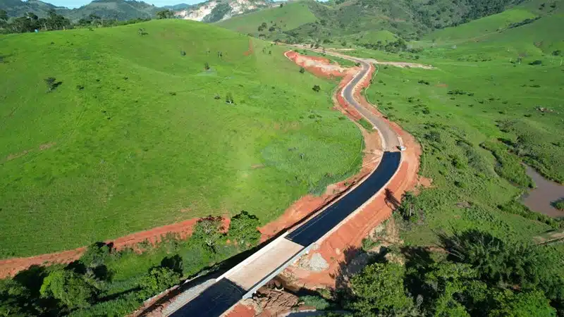 Obras do Contorno de Itaoca, em Cachoeiro