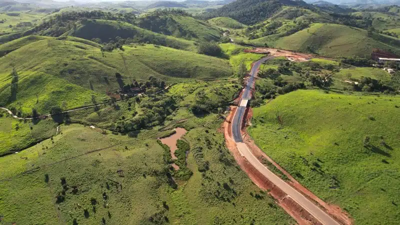 Obras do Contorno de Itaoca, em Cachoeiro