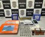 Homem de 36 anos é preso pela PCES com drogas escondidas dentro de casa