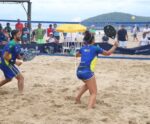 Beach Tennis: torneio movimenta Praia Central de Anchieta