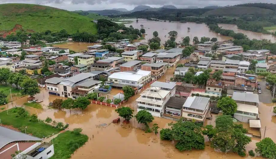enchente em Cachoeiro - 2020