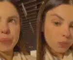 Avião com Sthefany Brito faz pouso de emergência após passageira passar mal