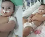 Famíliares da pequena Emilly pedem ajuda para tratamento em Cachoeiro