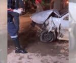 Vereador é socorrido após sofrer acidente de carro em Ibitirama