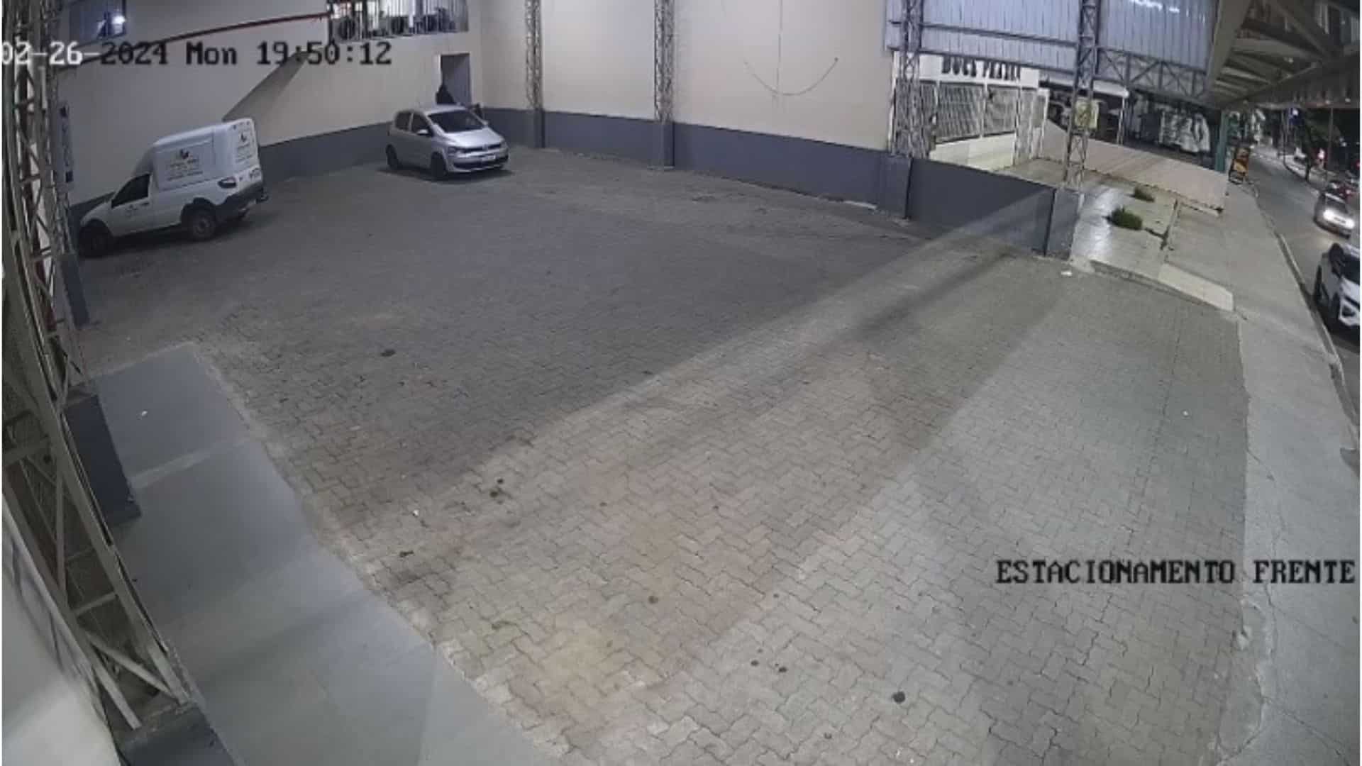 Foto: Reprodução/Vídeo/Câmera de segurança Foto: Reprodução/Vídeo/Câmera de segurança