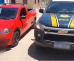 Carro roubado é recuperado pela PRF em Ibatiba