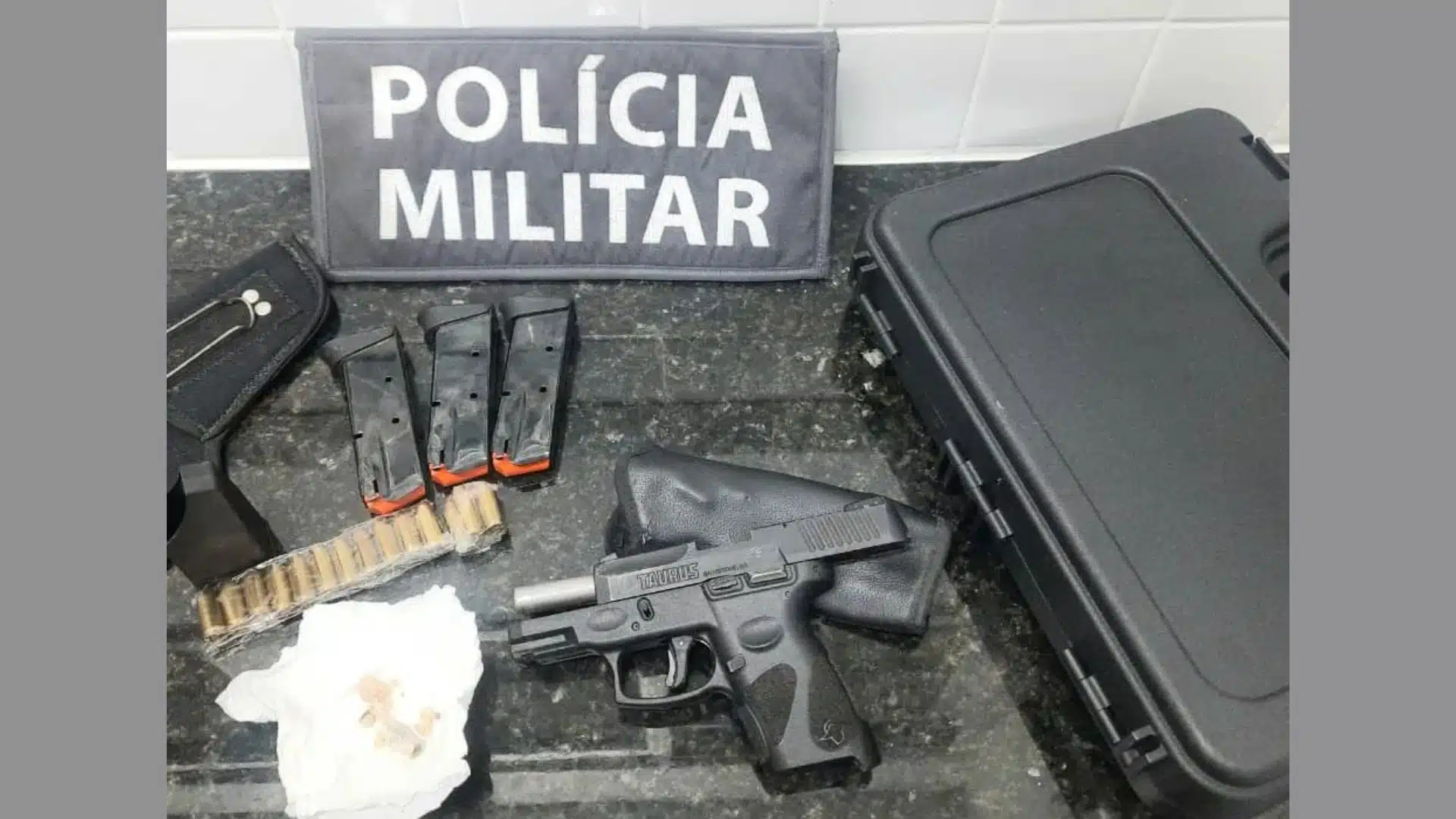 Homem que agrediu e ameaçou ex-mulher é preso com arma em zona rural de Itapemirim