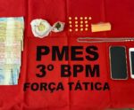 Polícia prende suspeitos de tráfico e apreende drogas em Alegre