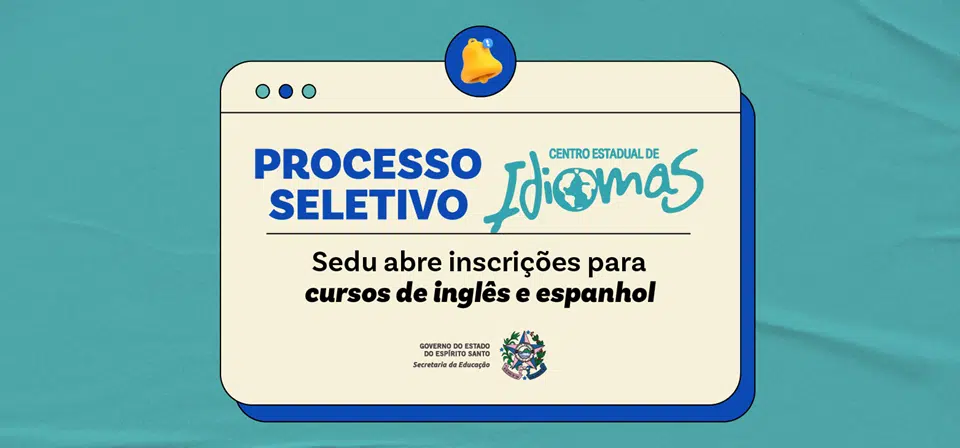 curso inglês e espanhol sedu