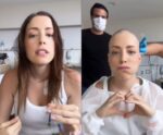 Leucemia: em tratamento, Fabiana Justus decide raspar a cabeça