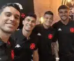 Vasco apresenta quatro reforços e Mattos quer time na luta por topo de tabela