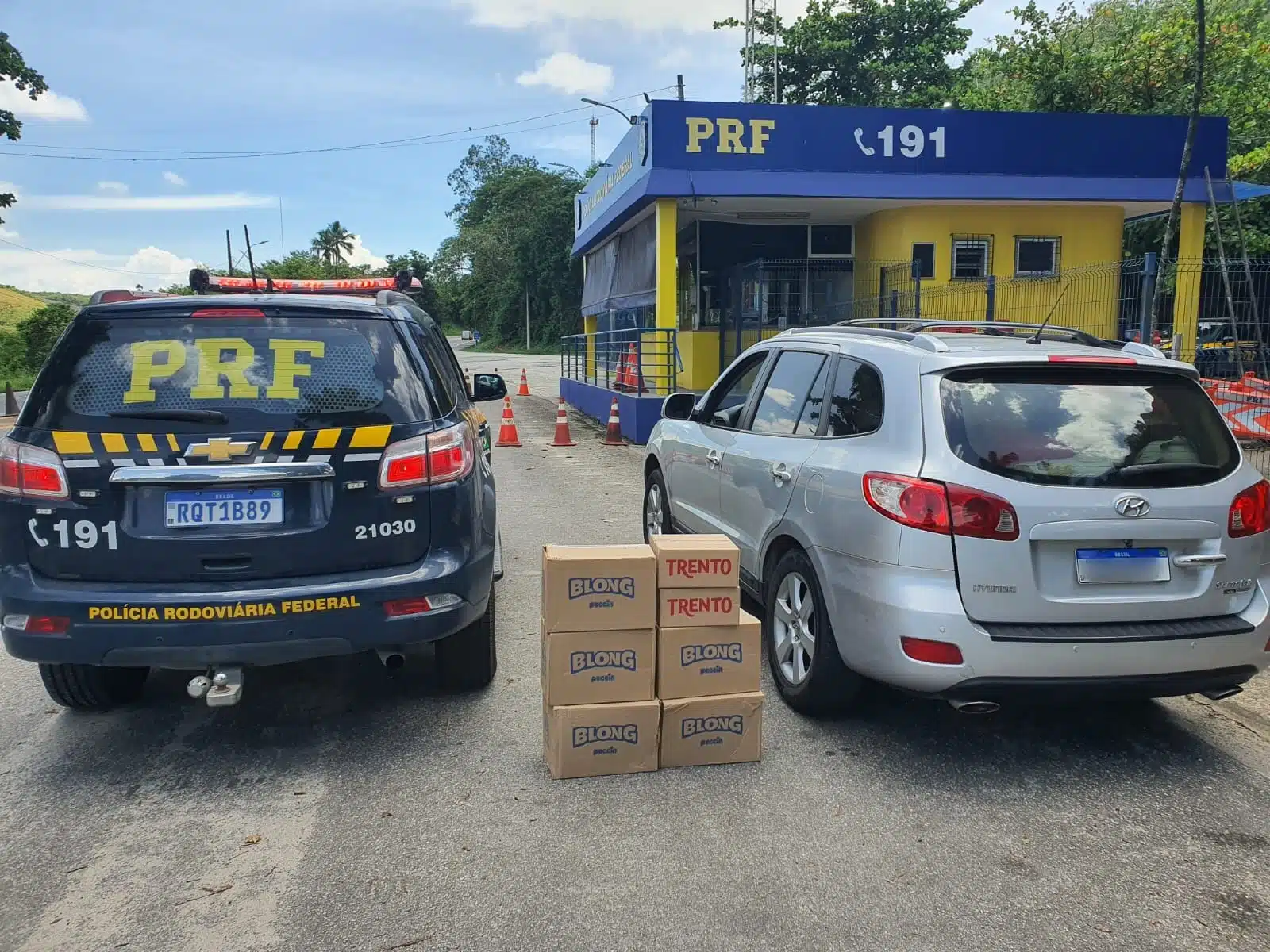 Carga apreendida pela PRF