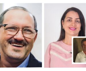 Irupi: Paulino de passagem na mão para o MDB de Edmilson Pré Candidatos Paulino e Elidea de Irupi