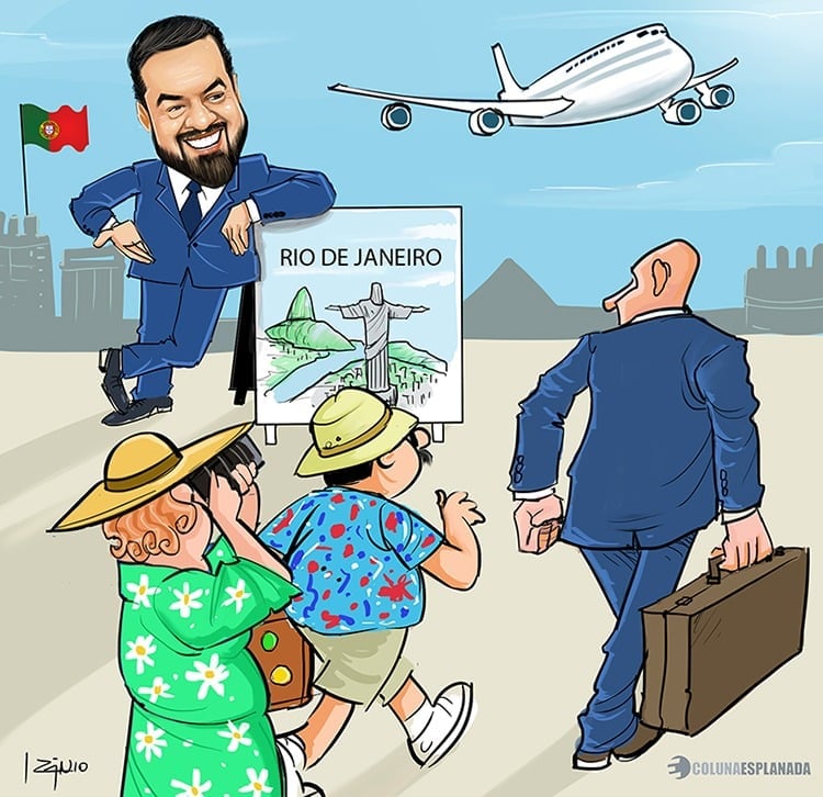 Charge: Izânio Façanha Charge: Izânio Façanha