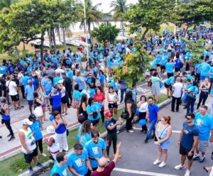 Amaes: caminhada pelas pessoas com autismo tem como bandeira a união Caminhada de pessoas com autismo