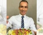 César Tralli chama atenção dos fãs ao exibir sua marmita