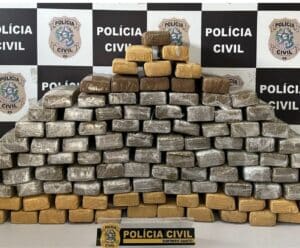 Polícia apreende 100kg de maconha dentro de residência no ES