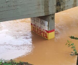 Defesa Civil monitora nível do rio Castelo após chuva intensa Rio Castelo