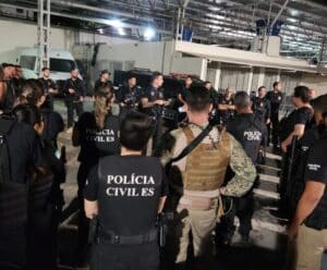 Polícia prende oito pessoas durante operação “Coração Valente” no ES Operação no ES