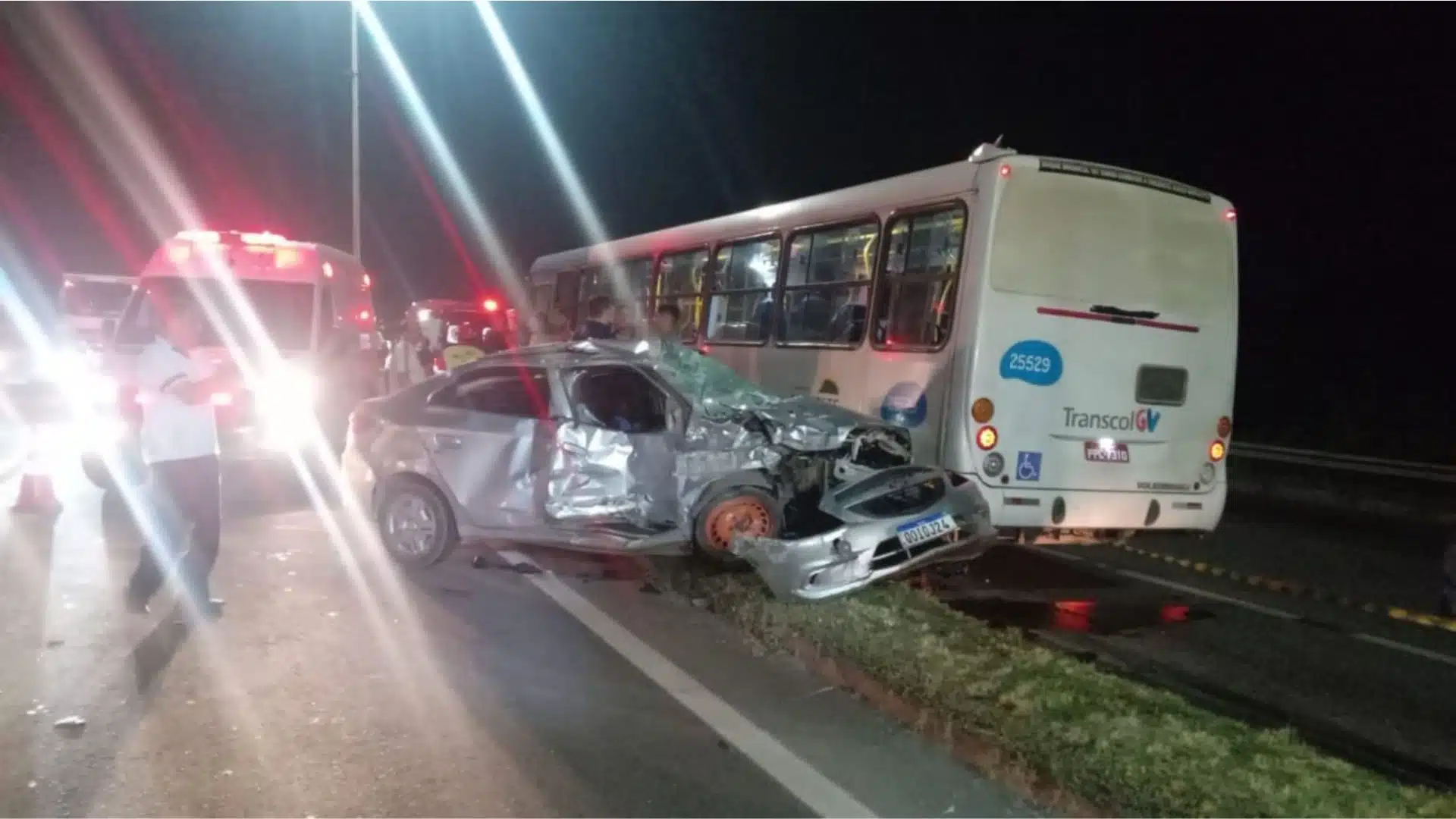 Acidente grave na BR-101