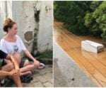 VÍDEO | Bispo se encontra com grávida salva por geladeira em Mimoso