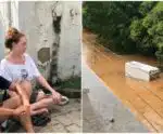 VÍDEO | Bispo se encontra com grávida salva por geladeira em Mimoso